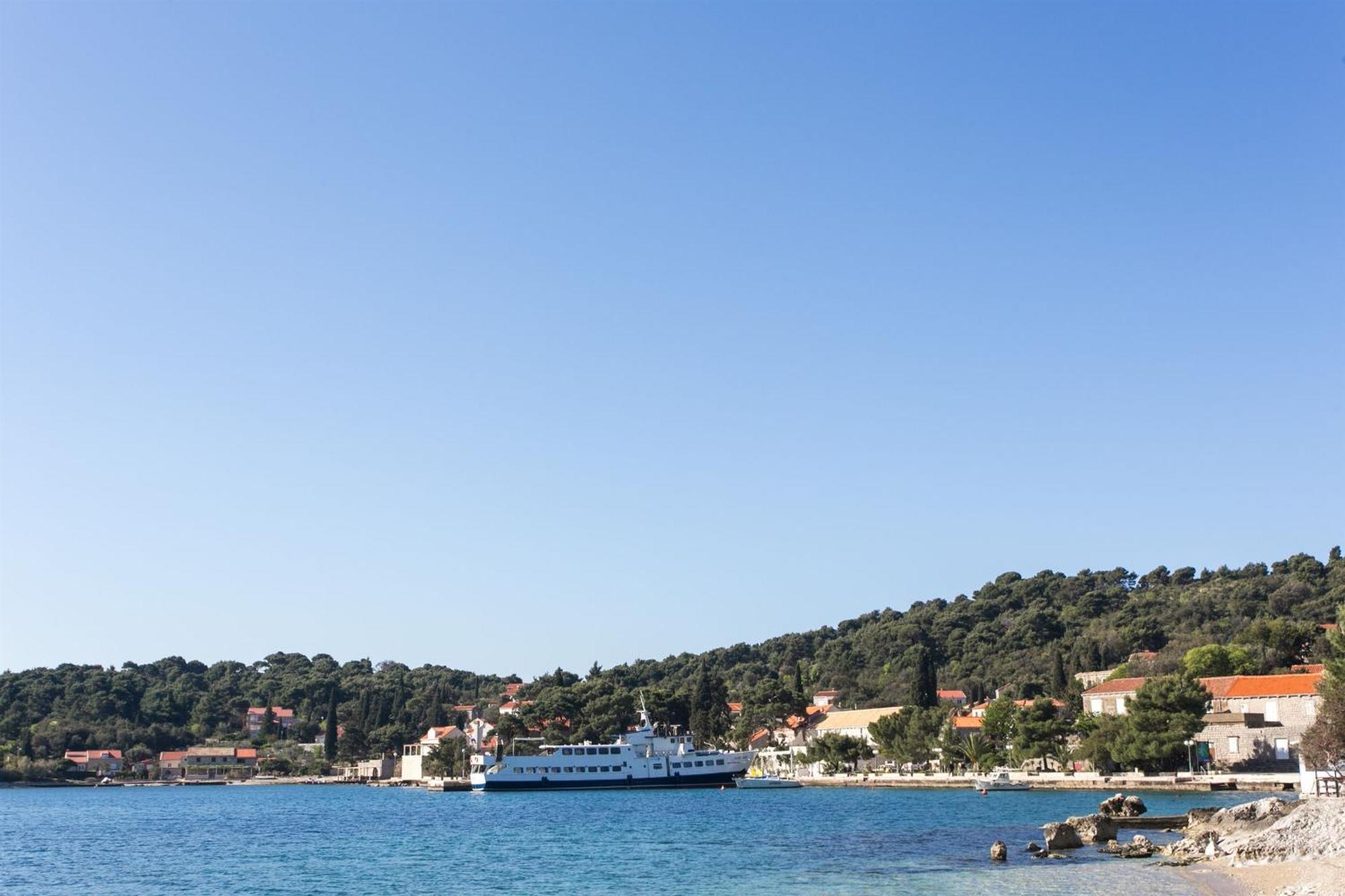Apartments Marija - 50M From Beach Zaton  Bagian luar foto