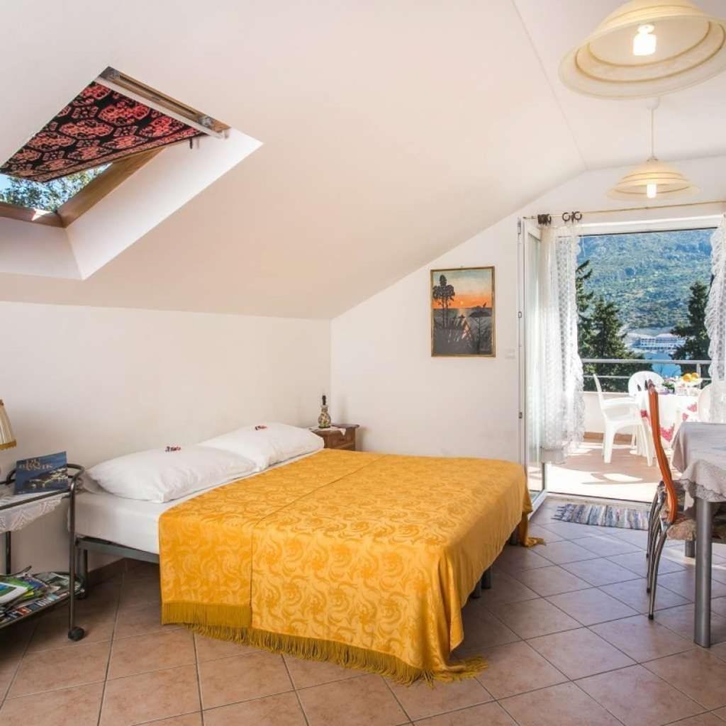 Apartments Marija - 50M From Beach Zaton  Bagian luar foto