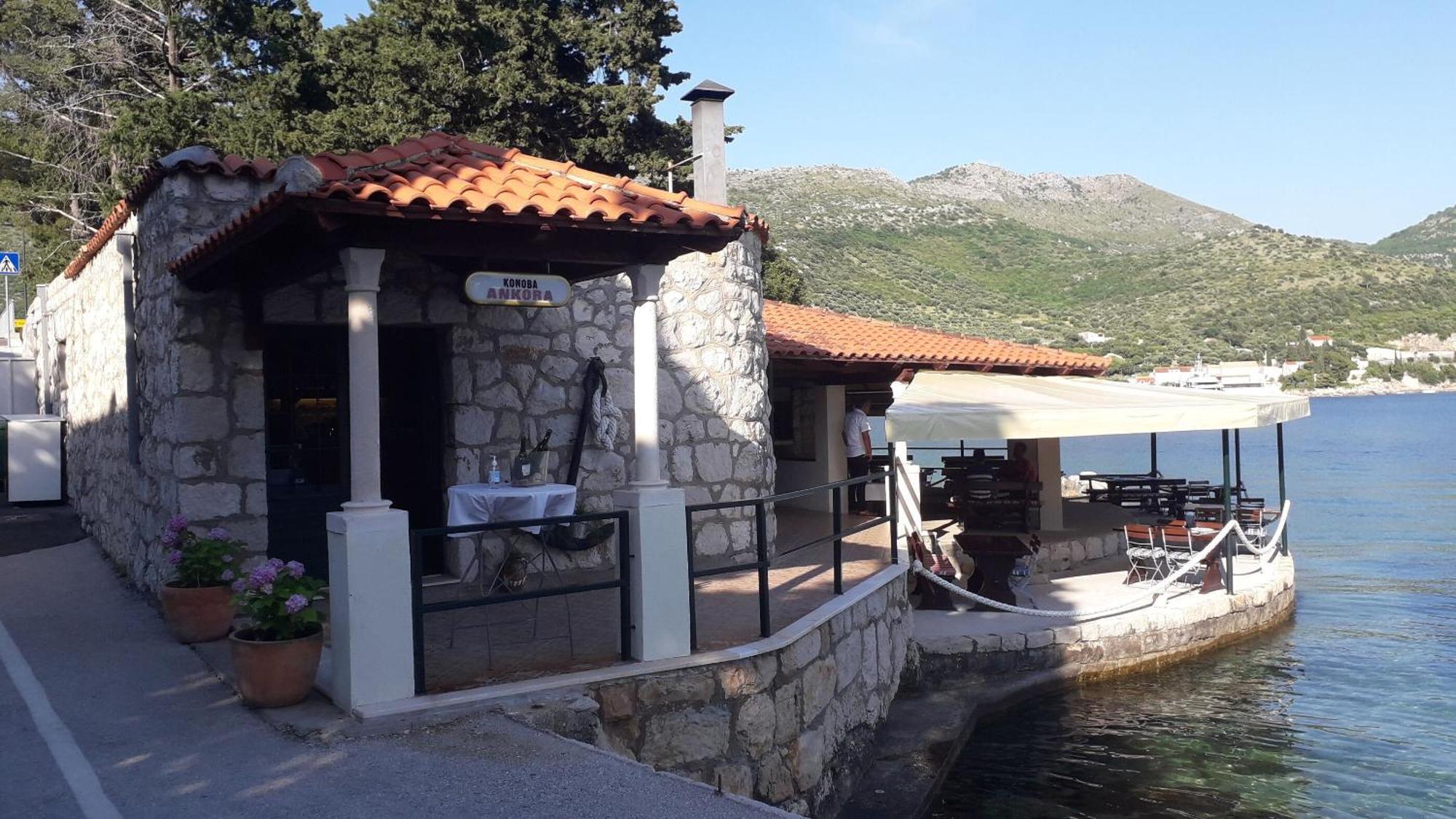 Apartments Marija - 50M From Beach Zaton  Bagian luar foto