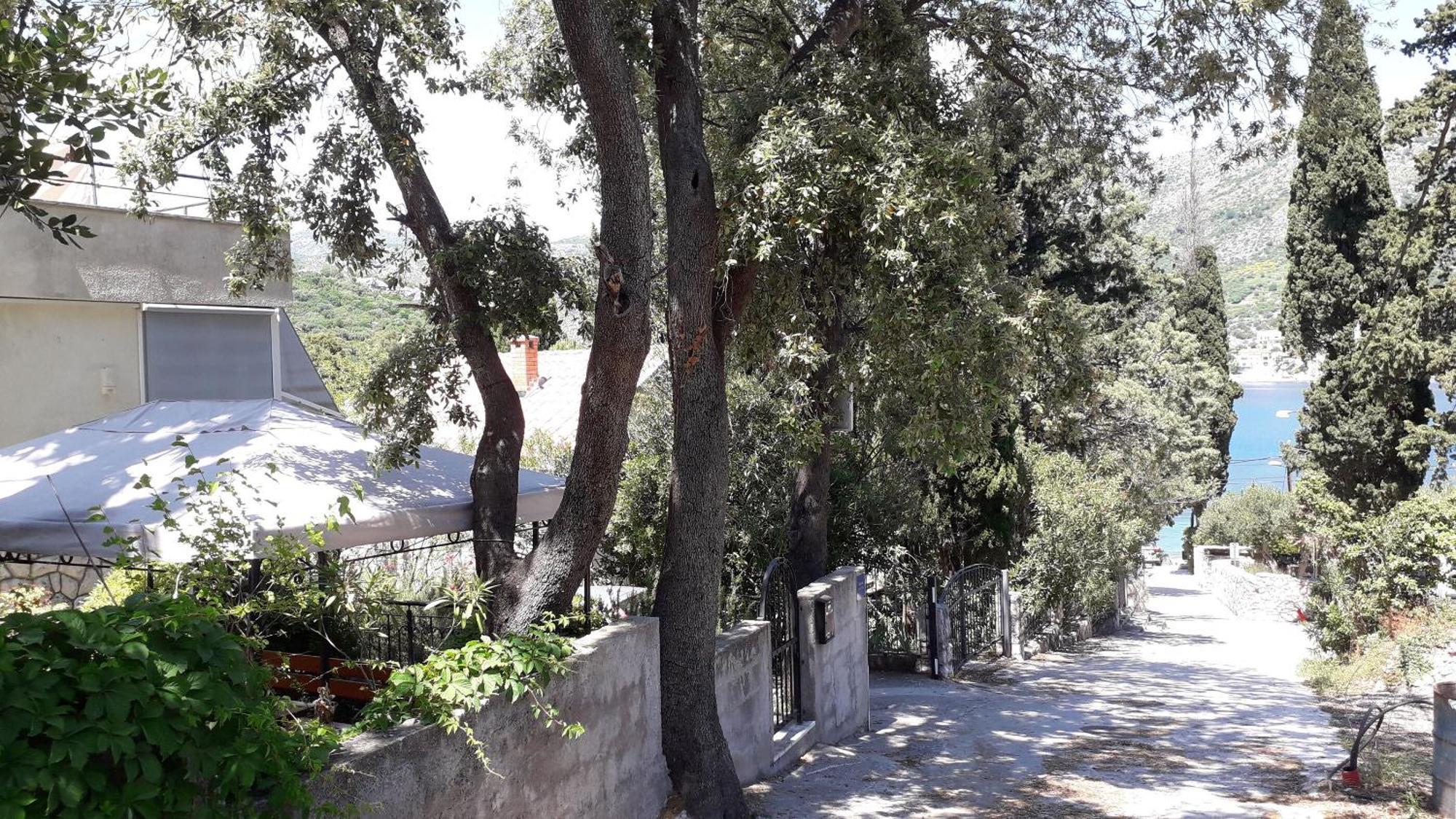Apartments Marija - 50M From Beach Zaton  Bagian luar foto